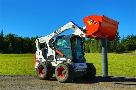 bobcat skid steer concrete mixer|skid steer mounted concrete mixer.